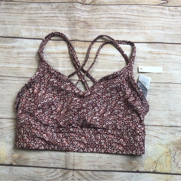 NWT Madewell Flex Strappy Sports Bra